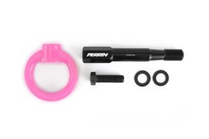 Subaru WRX Tow Hook Kit - Front - Perrin Performance - Hyper Pink - `15-`17 Subaru WRX Tow Hook Kit - Front - Perrin Performance - Hyper Pink - `15-`17